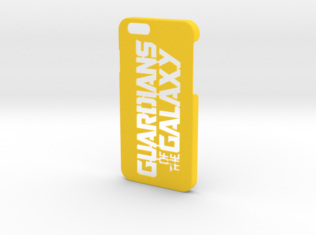 Guardians of the Galaxy Phone Case-iPhone 6/6s in Yellow Processed Versatile Plastic