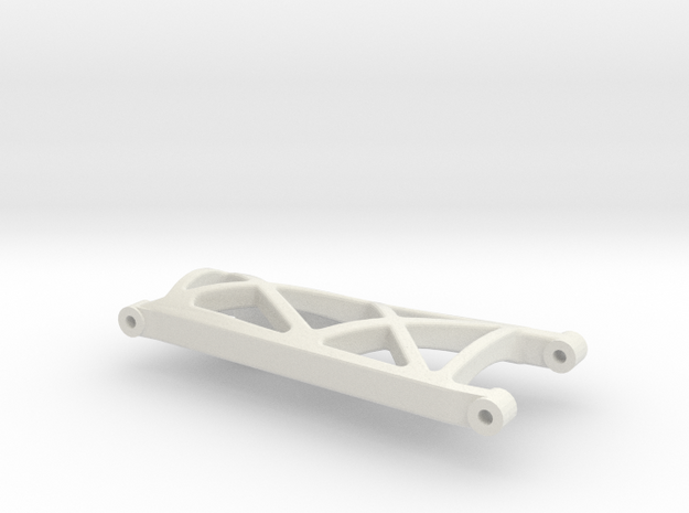 losi xxt rear right suspension arm in White Natural Versatile Plastic