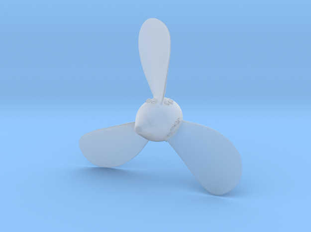 Titanic: Port 3 Bladed Propeller - Scale 1:150 in Smooth Fine Detail Plastic