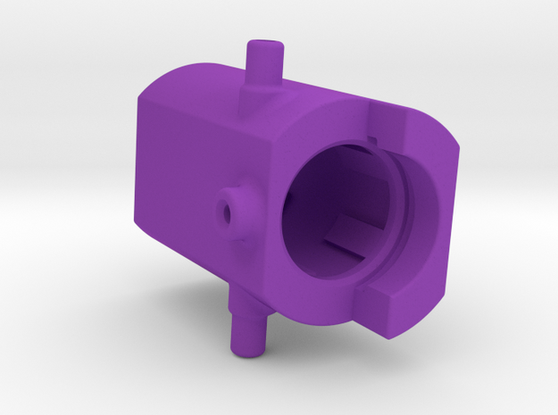 Brushless conversion offcenter inlets in Purple Processed Versatile Plastic