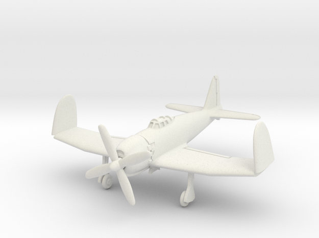 Mitsubishi A7M2 Reppu (With folded wings) 1/100 in White Natural Versatile Plastic