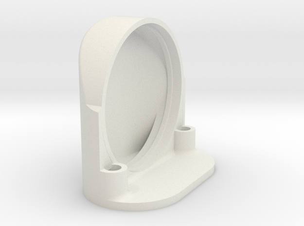 Katana oval hilt - 28mm Speaker in White Natural Versatile Plastic