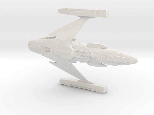 Romulan Z-1 Nova Battleship 1:3125 in White Natural Versatile Plastic