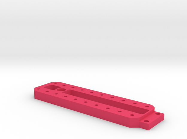 3RACING D4 WEIGHT SHIFT FRAME in Pink Processed Versatile Plastic