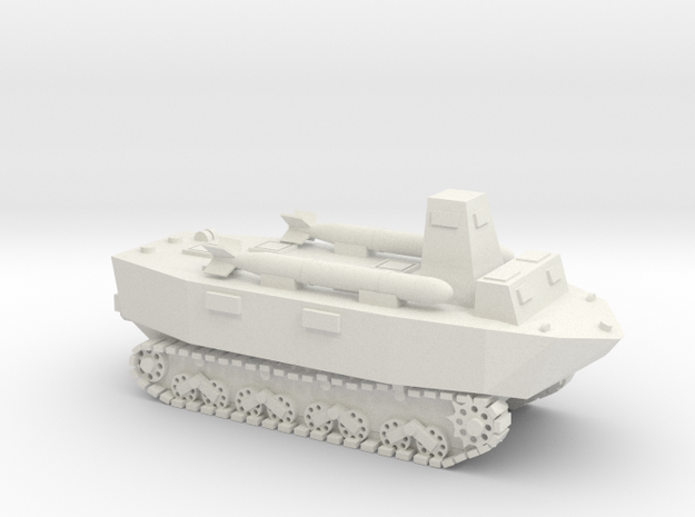 Japanese WWII Ka-Tsu tank 1/72 in White Natural Versatile Plastic