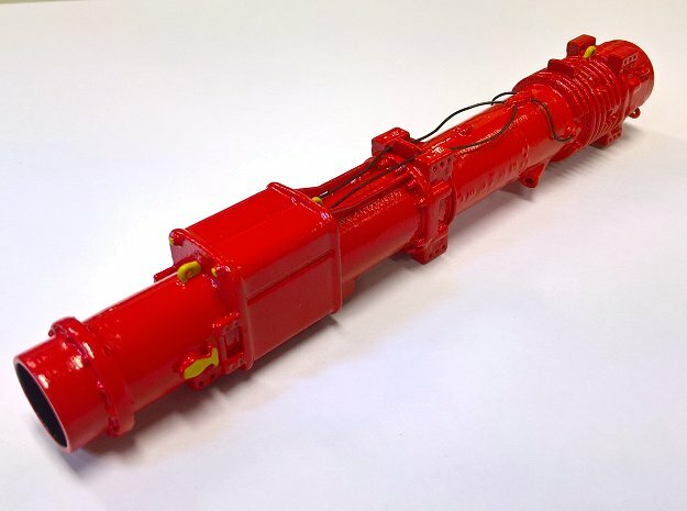 1-50 Dieselhammer D62 Basic in Red Processed Versatile Plastic