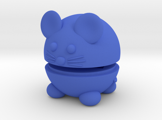 Pets Nesting Dolls - Mouse in Blue Processed Versatile Plastic