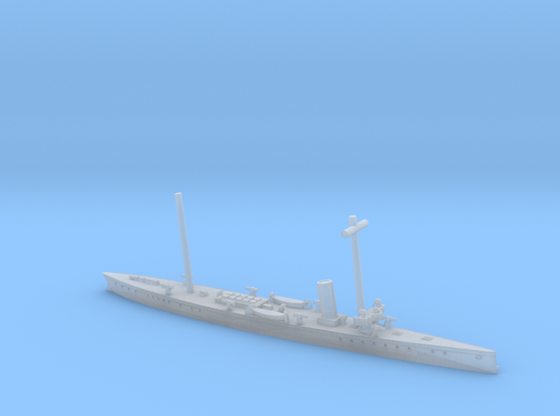 SMS Blitz 1/1200 (with mast) in Tan Fine Detail Plastic