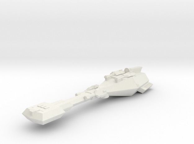 3788 Scale Trobrin Refitted Gunboat Tender (PFT+) in White Natural Versatile Plastic