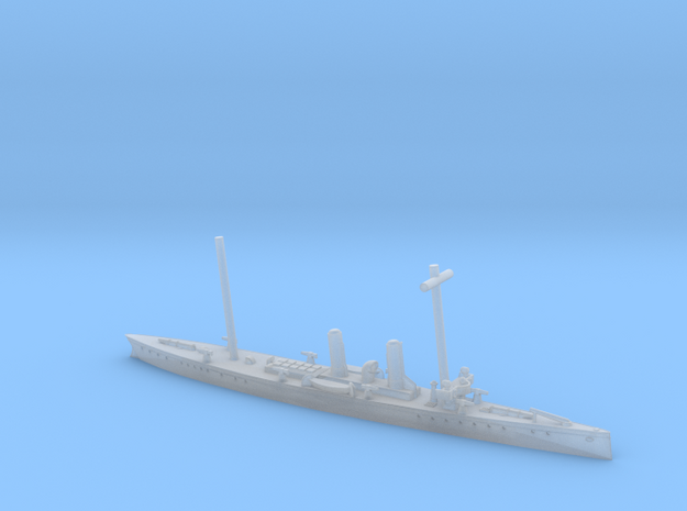 SMS Komet 1/1200 (with mast) in Tan Fine Detail Plastic
