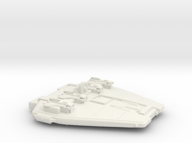 3125 Scale Maesron Early Gunboat Tender (PFT) MGL in White Natural Versatile Plastic