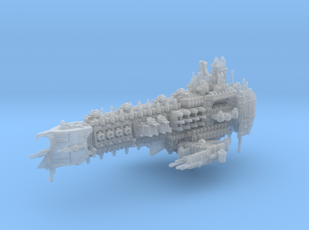 Oberlin Battleship in Smooth Fine Detail Plastic