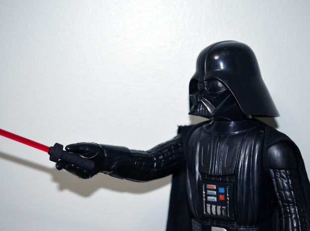 PRHI Star Wars Kenner 12" Darth Vader Lightsaber in Black Natural Versatile Plastic