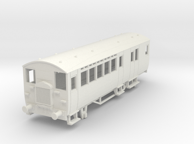 o-76-wcpr-drewry-big-railcar-1 in White Natural Versatile Plastic