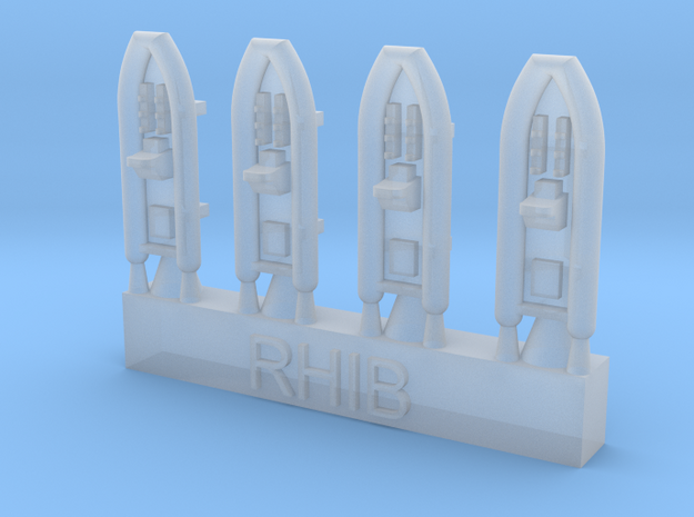 1:600 RHIBs  in Smoothest Fine Detail Plastic
