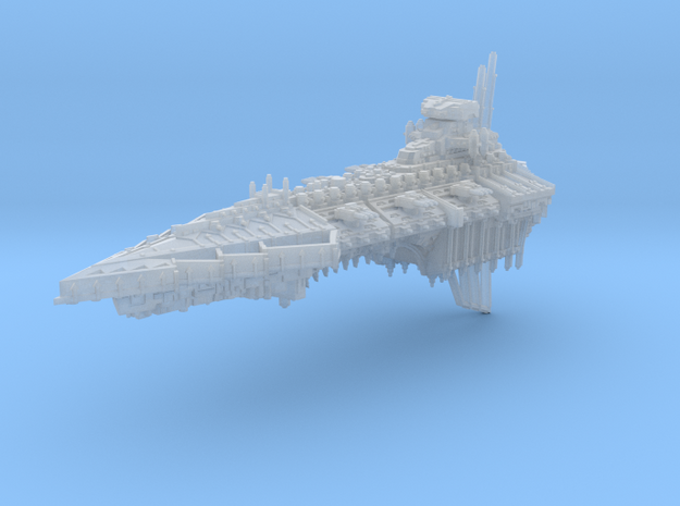 Conqueror Battleship in Tan Fine Detail Plastic