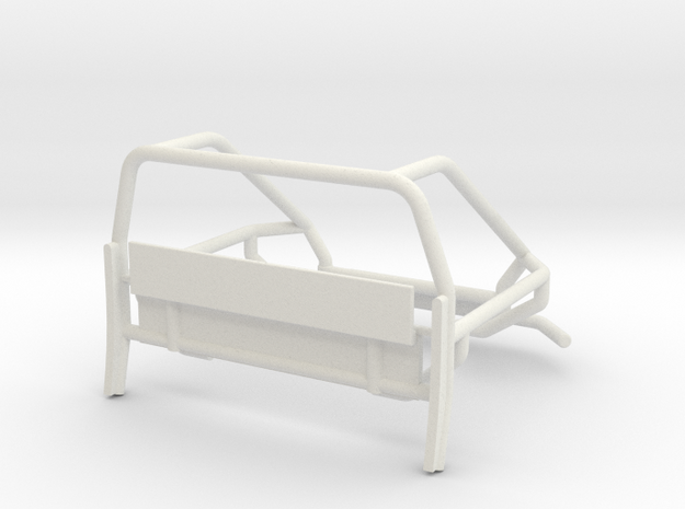 Orlandoo F150 OH35P01 Rear crawler cage V1 in White Natural Versatile Plastic