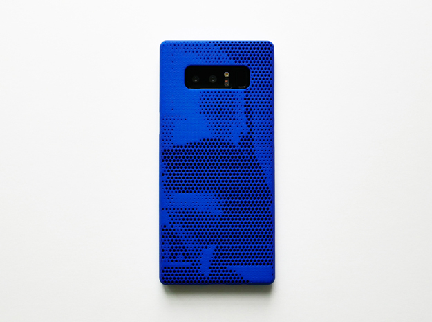 Samsung Galaxy Note 8 case_Darth Vader in Blue Processed Versatile Plastic