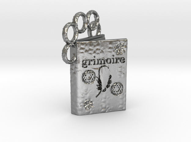 Grimoire in Natural Silver