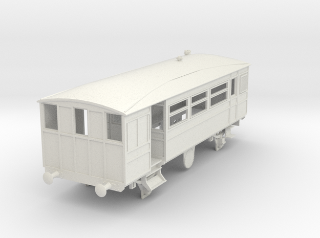 o-43-kesr-steam-railcar-1 in White Natural Versatile Plastic