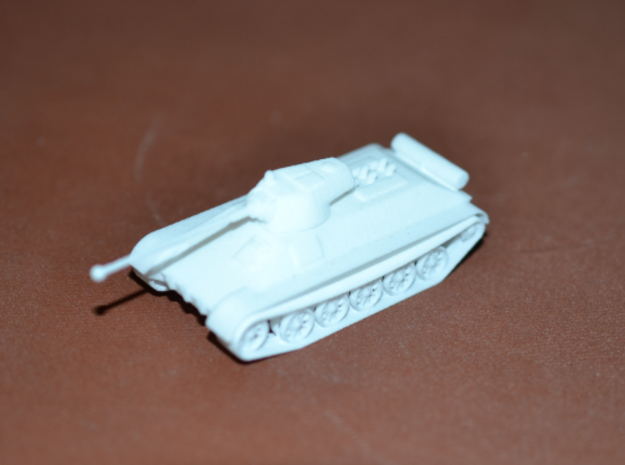 1/100 SBI Medium Tank Destroyer in White Natural Versatile Plastic