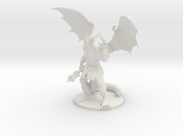 Pit Fiend  in White Natural Versatile Plastic