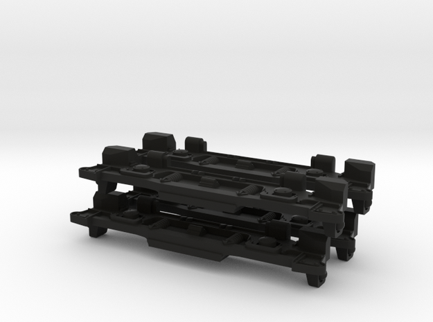 20235 Sideframe for Hornby Dublo E3002 model, set  in Black Natural Versatile Plastic