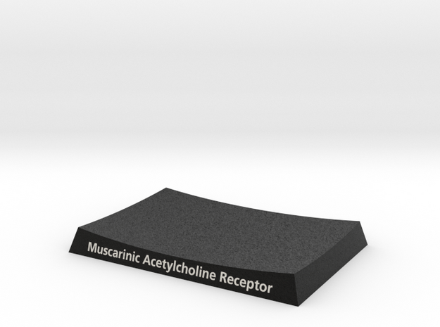 Muscarinic Receptor Base 3UON in Full Color Sandstone: Medium