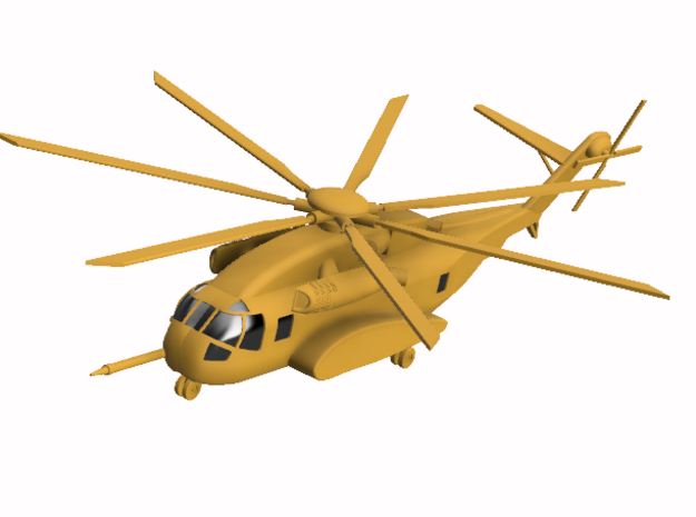 047A Sikorsky CH-53K 1/285 in Tan Fine Detail Plastic