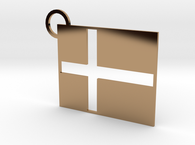 Denmark Flag Keychain