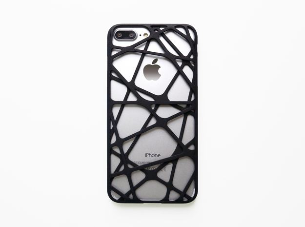 iPhone 7 & 8 Plus Case_Cross in Black Natural Versatile Plastic