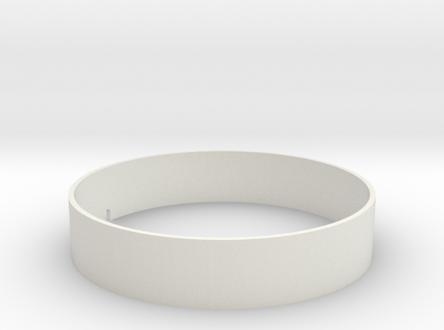 Bartech Ring in White Natural Versatile Plastic