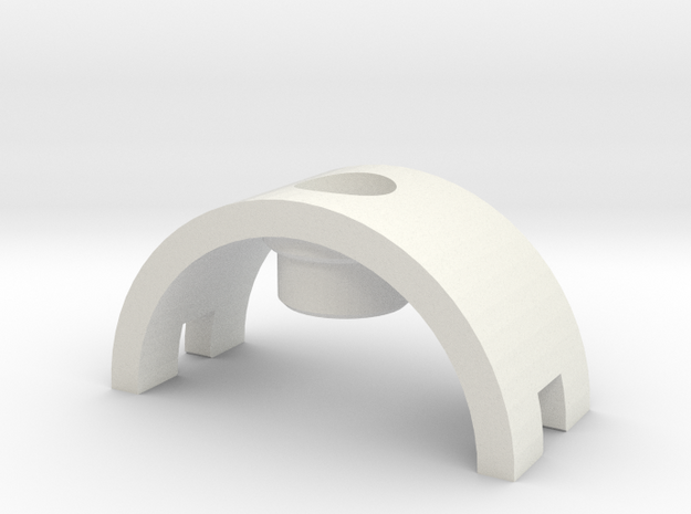 KRS4 Switch Template Part 1 STL in White Natural Versatile Plastic