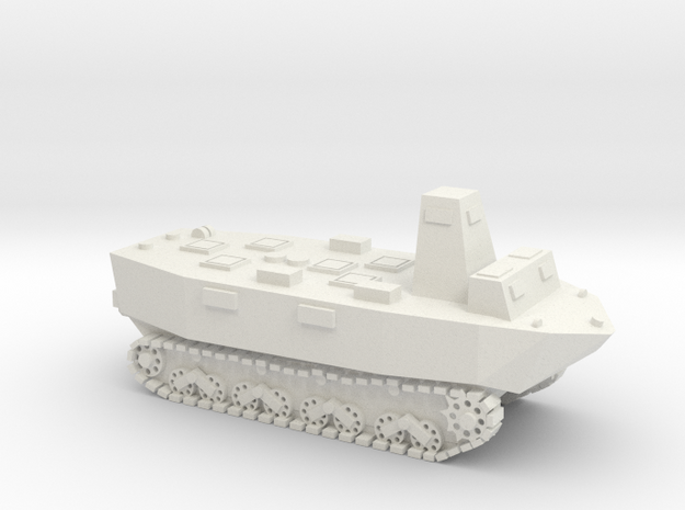 WWII Japanese Ka-Tsu tank 1:72 - without Torpedos in White Natural Versatile Plastic