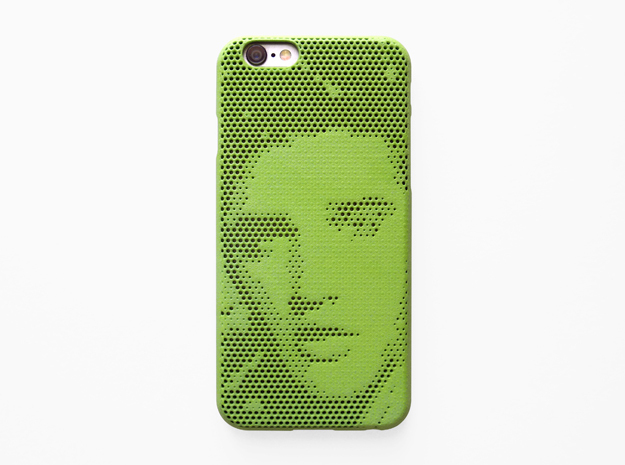 iPhone 6S case_Elvis Presley in Green Processed Versatile Plastic
