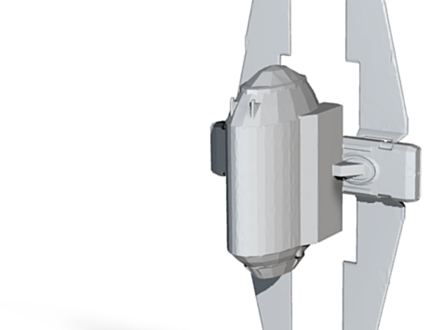 Nune-class imperial shuttle 38mm in Tan Fine Detail Plastic