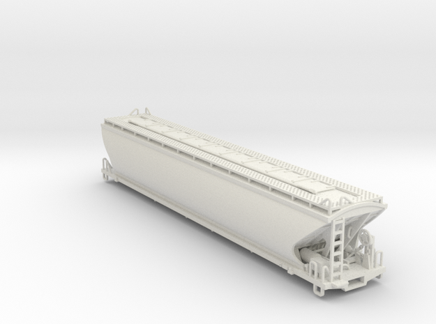 Hopper wagon CAH136  in White Natural Versatile Plastic