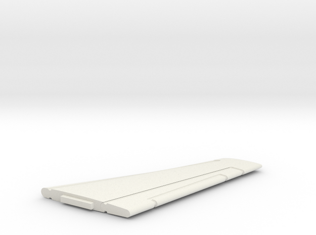 22-GIVSP-144scale-HorizTail-Stbdside in White Natural Versatile Plastic