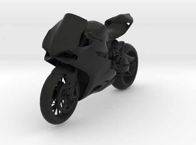 Ducati Panigale in Black Natural Versatile Plastic