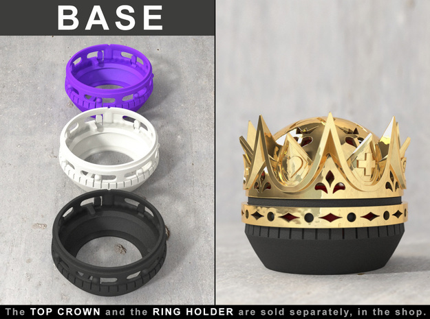 BASE for the Royal Love Crown Ring Box - Proposal