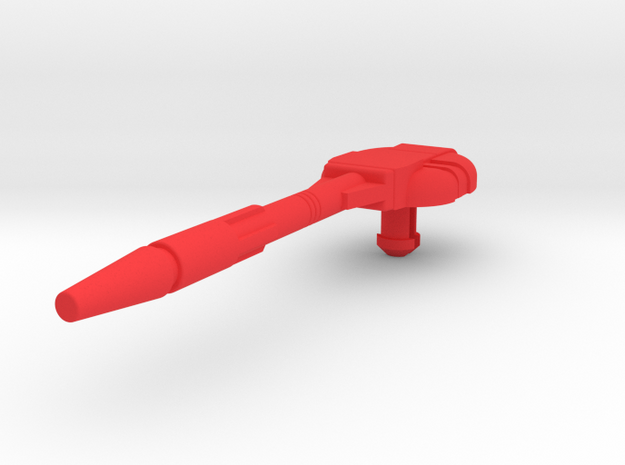 Starcom F-1400 Starwolf Cannon for Missile Rack in Red Processed Versatile Plastic