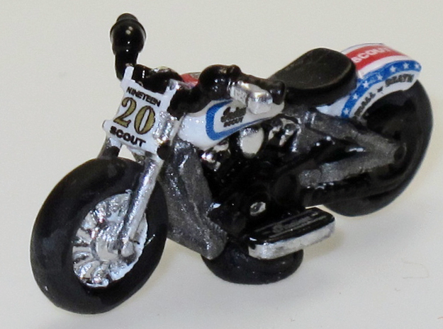 Indian Wall of Death 2015    1:87 HO in Tan Fine Detail Plastic
