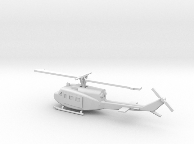 1/300 Scale UH-1J Model in Tan Fine Detail Plastic