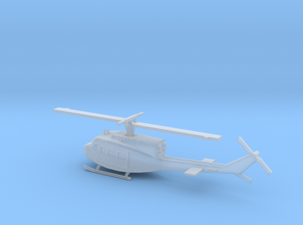 1/300 Scale UH-1J Model in Smooth Fine Detail Plastic