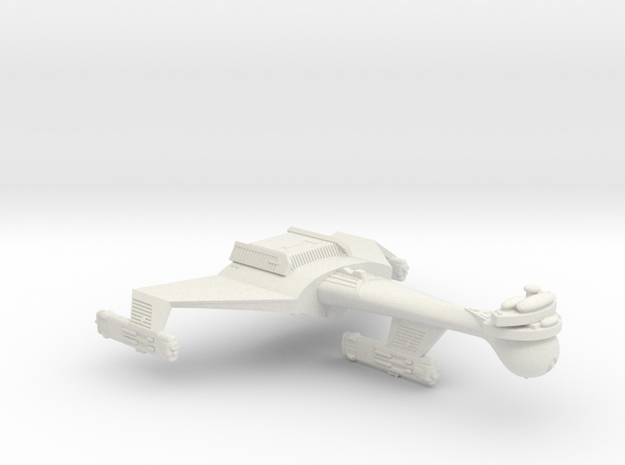 3788 Scale Romulan K9R Dreadnought (Smooth) WEM in White Natural Versatile Plastic
