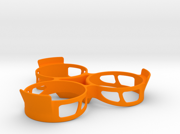 WEIGHT20 COUNTERTOP BASE in Orange Processed Versatile Plastic