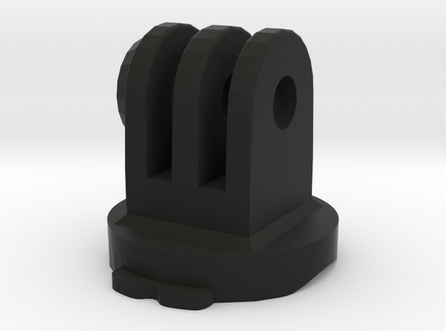 Gopro mount for Garmin Holder in Black Natural Versatile Plastic