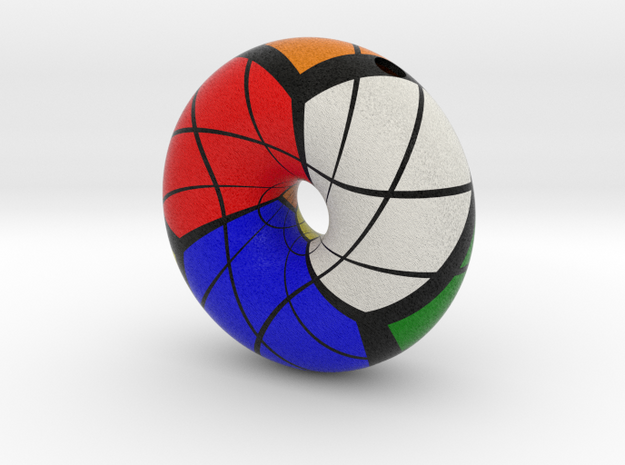 Torus Rubik in Full Color Sandstone