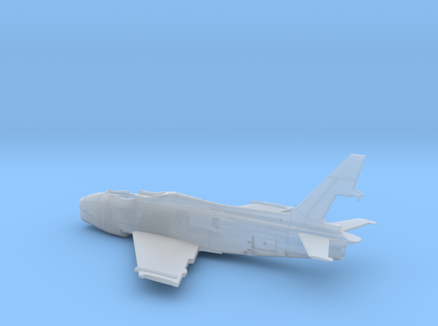 FJ4B-144scale-1-Airframe in Tan Fine Detail Plastic
