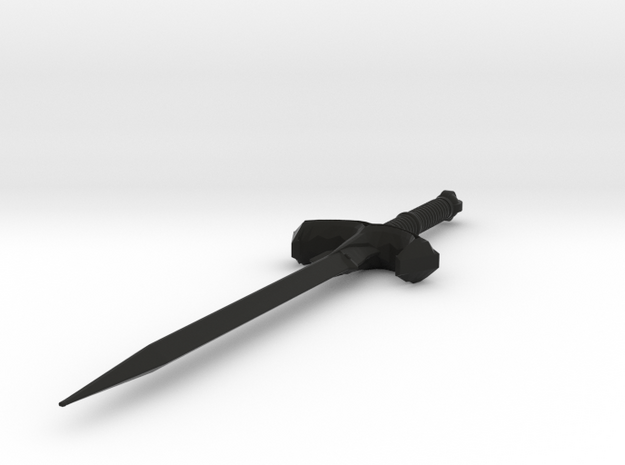 cold sword in Black Natural Versatile Plastic